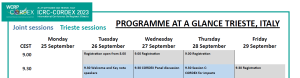 Programme at a glance Trieste.
